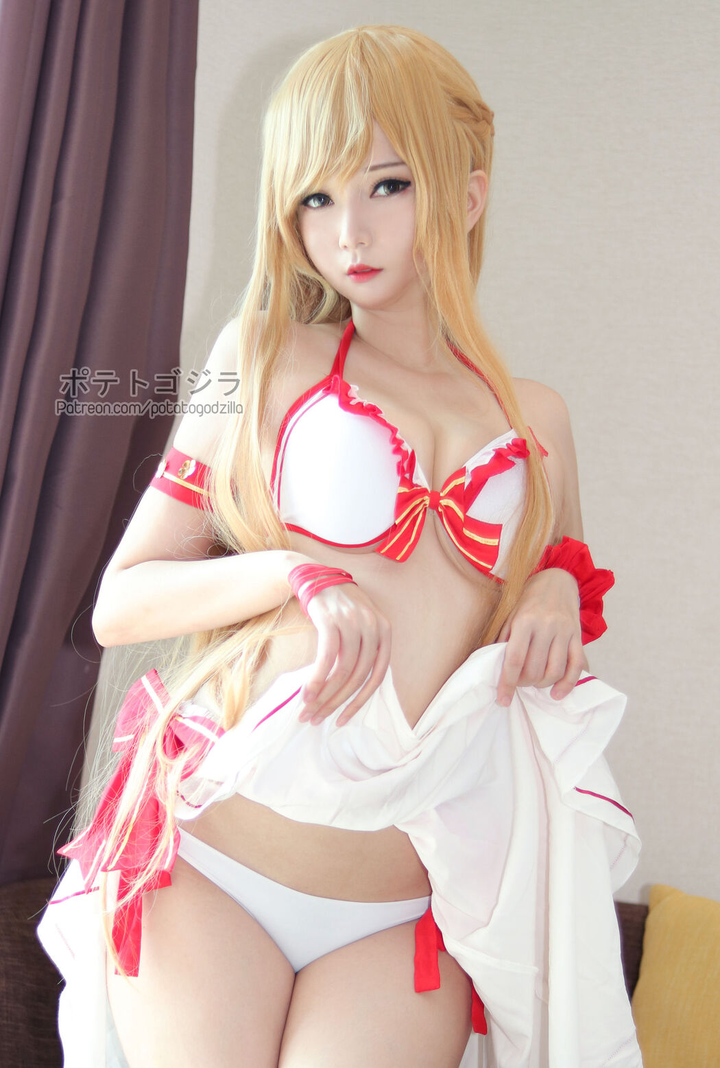 [COS Welfare] Miss Coser Potato Godzilla - Asuna