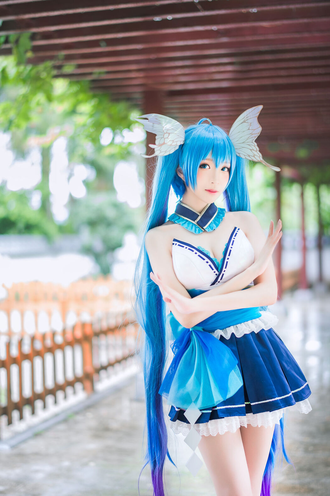 [COS Welfare] Long Legs Coser Qingqingko Js - Hatsune Miku