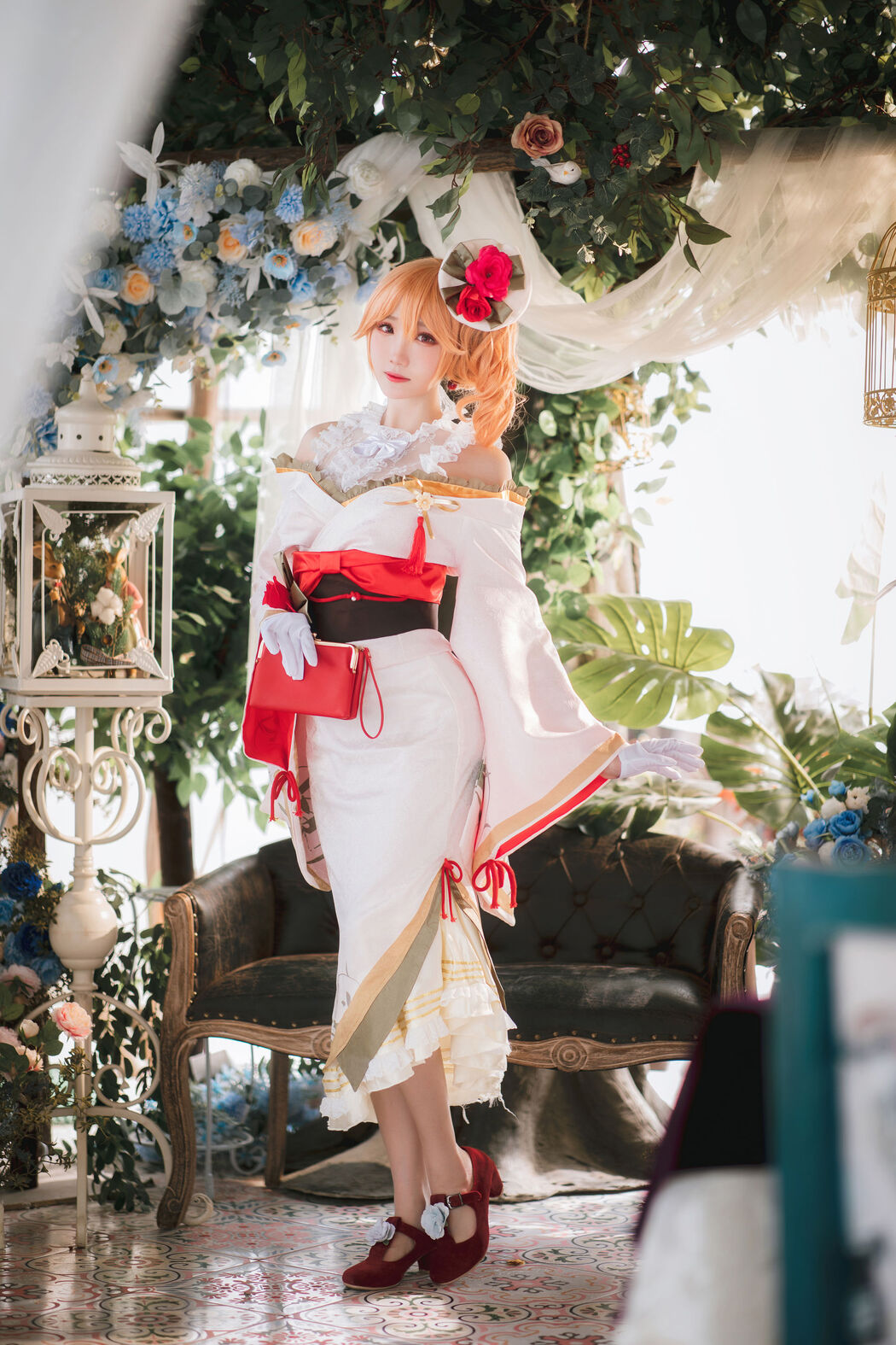 [COS Welfare] Coser Guashi Sauce Welfare - Azur Lane Richelieu Kimono