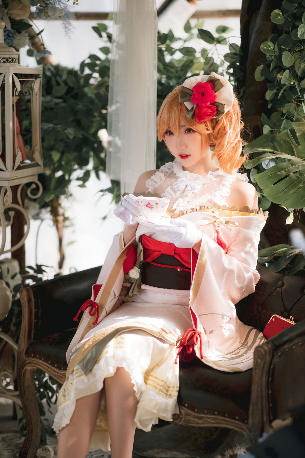 [COS Welfare] Coser Guashi Sauce Welfare - Azur Lane Richelieu Kimono