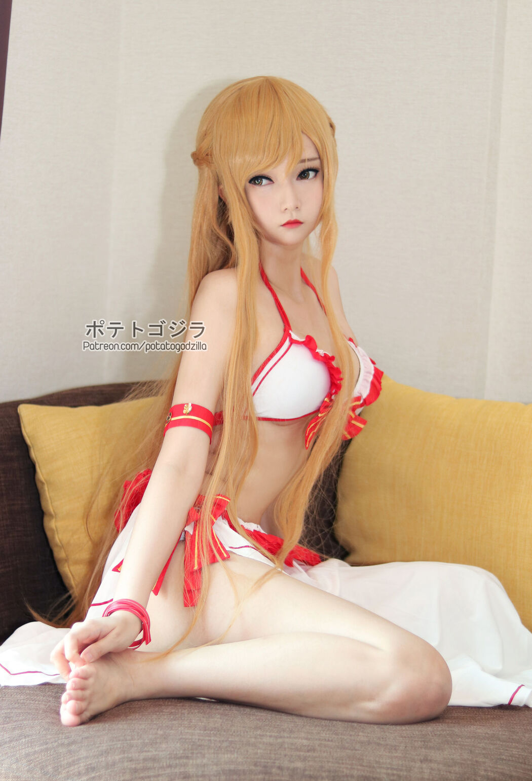 [COS Welfare] Miss Coser Potato Godzilla - Asuna