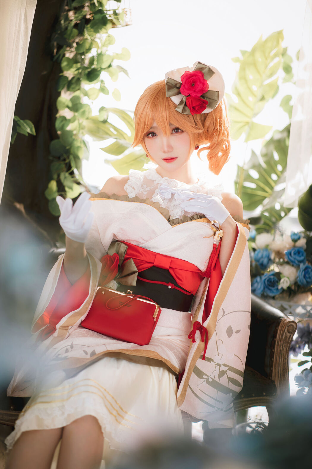 [COS Welfare] Coser Guashi Sauce Welfare - Azur Lane Richelieu Kimono