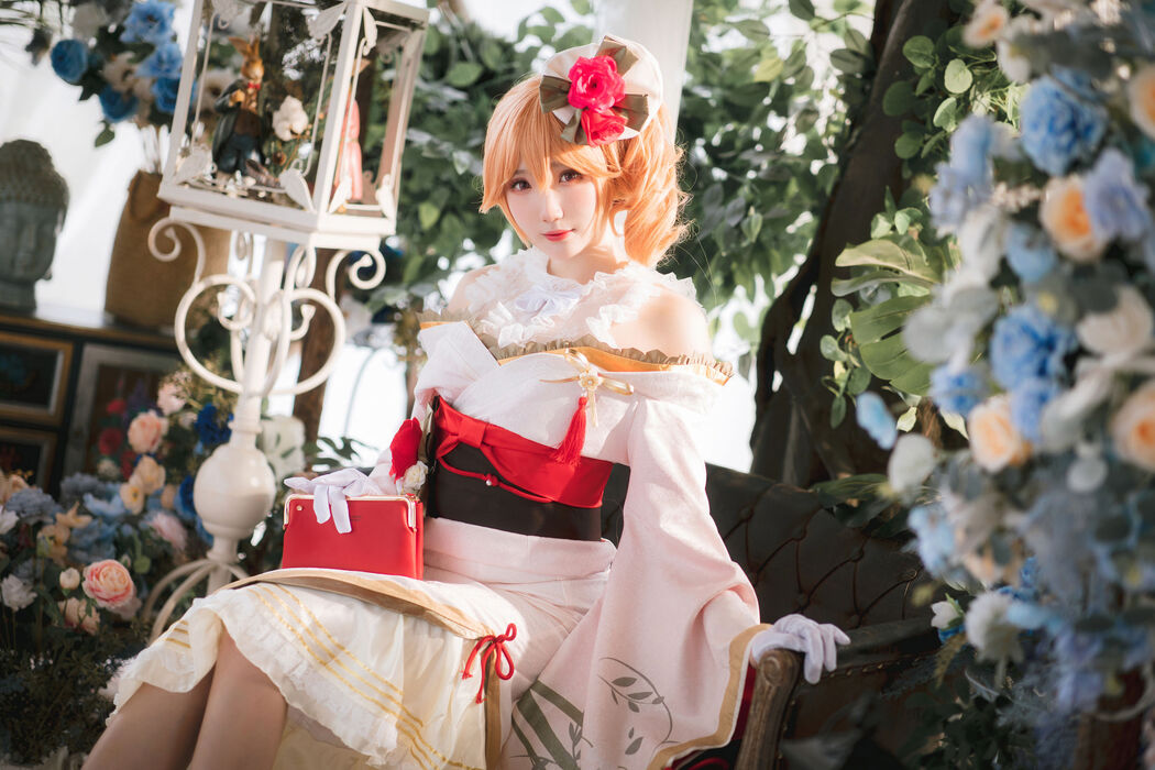 [COS Welfare] Coser Guashi Sauce Welfare - Azur Lane Richelieu Kimono