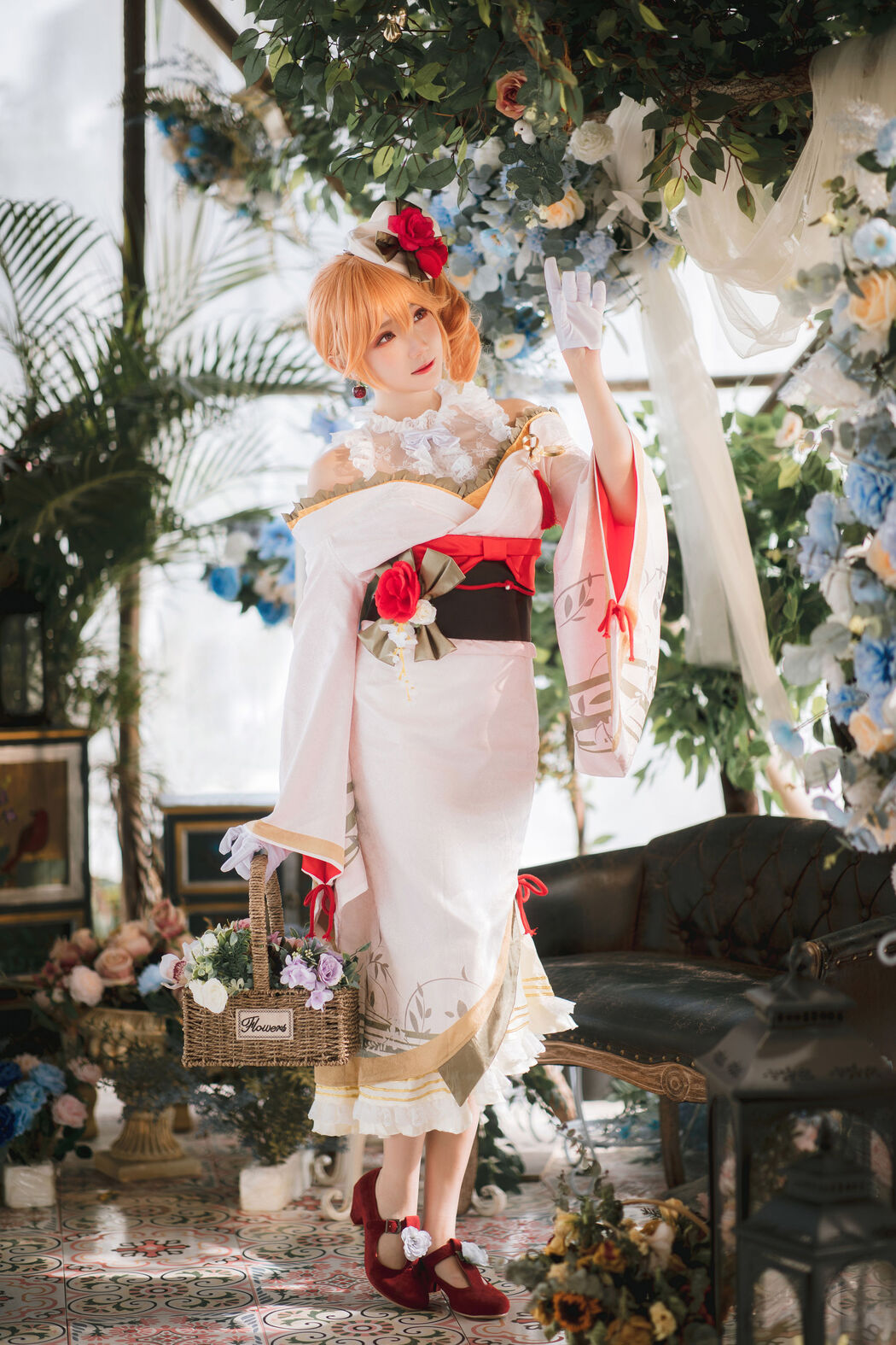 [COS Welfare] Coser Guashi Sauce Welfare - Azur Lane Richelieu Kimono