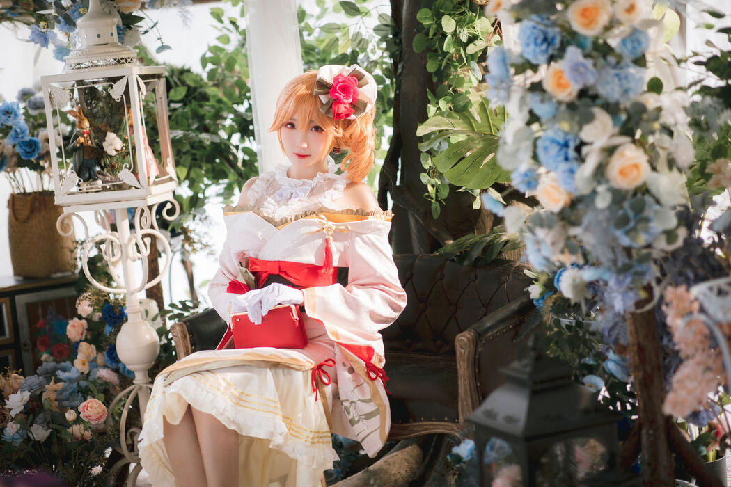 [COS Welfare] Coser Guashi Sauce Welfare - Azur Lane Richelieu Kimono