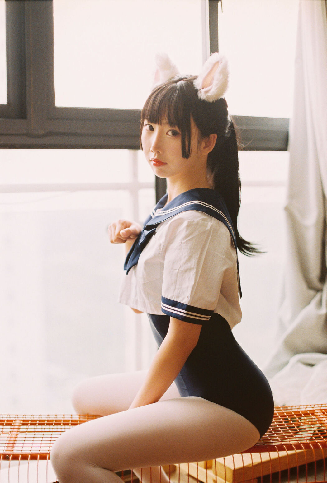 [COS Welfare] Cute and popular Coser Noodle Fairy - Sailor Suit Dead Pool Water