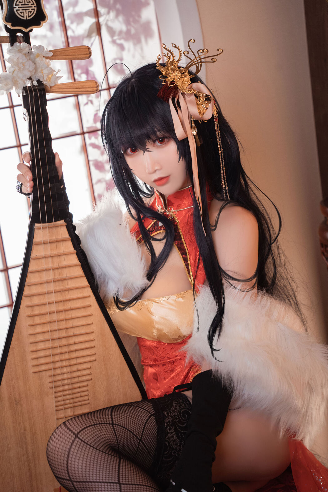 [COS Welfare] Cute and Popular Coser Noodle Fairy - Dafeng Cheongsam Cover Photo