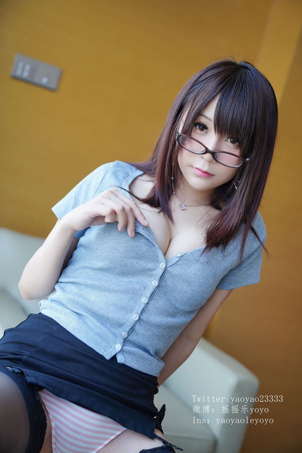 COSER 摇 乐 yoyo 《Uniform 姐》 [COSPLAY Welfare]