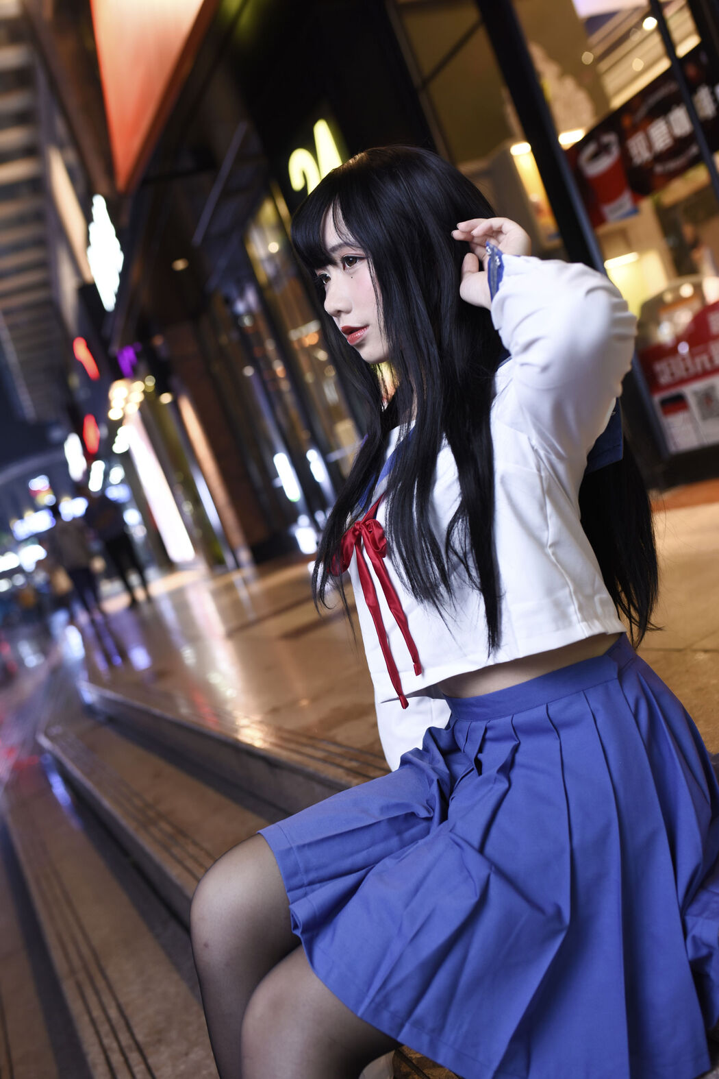 [网红Coser] Jiuqu Jean "JK Uniform"