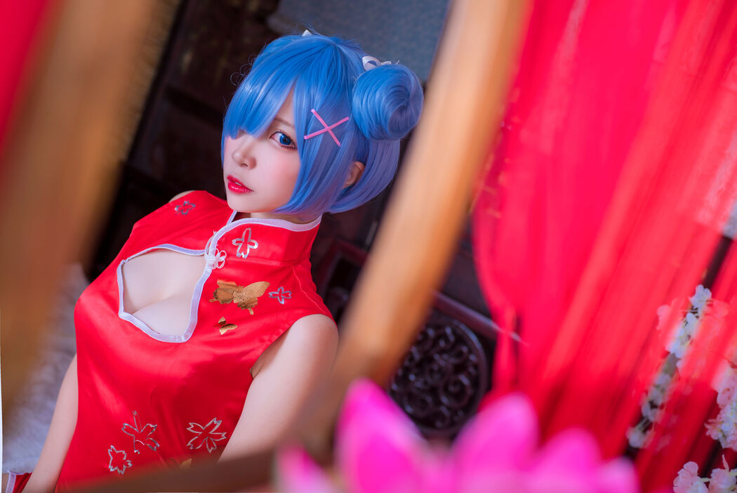 Popular Coser Erzo Nisa "Rem Cheongsam"