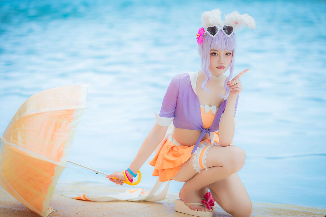 Coser Qi Guer MIKI "King of Glory, Gongsun Li Tangerine Summer"