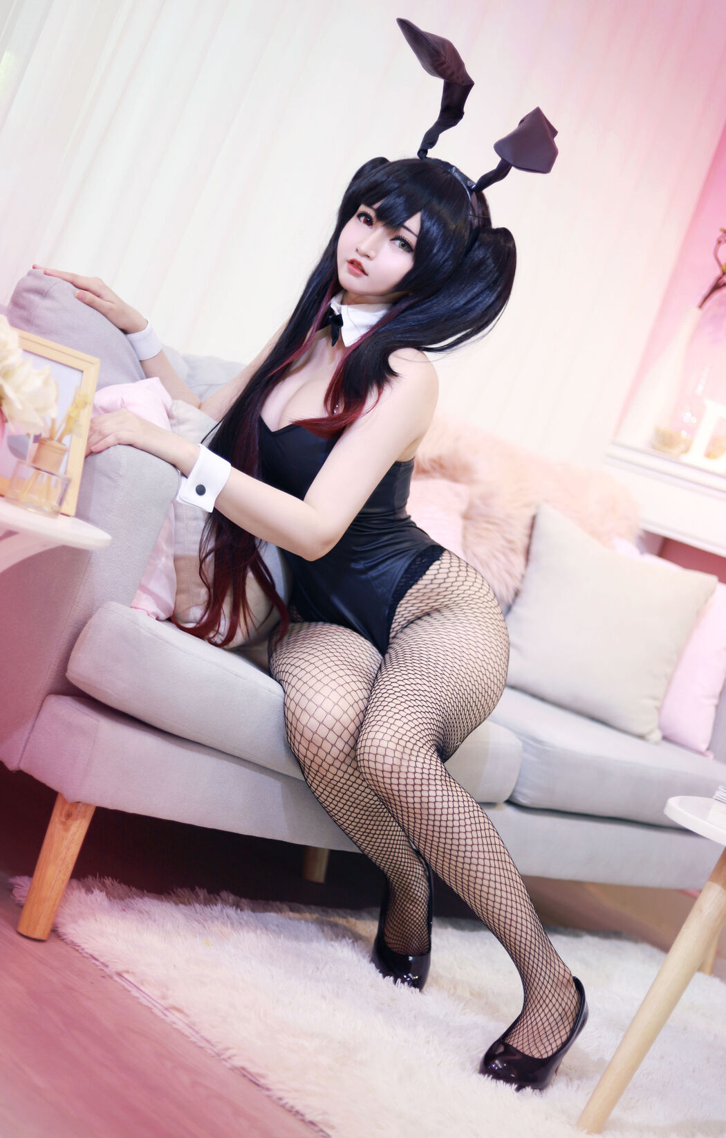 [COS Welfare] Miss Coser Potato Godzilla - Kurumi Tokisaki Bunny Girl
