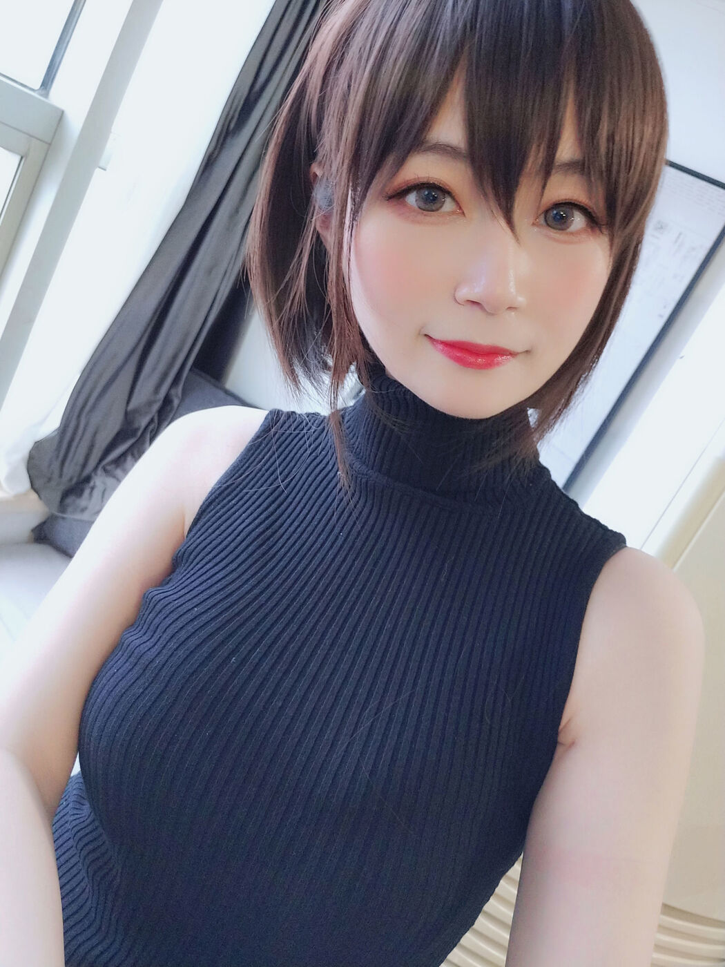 COSER Silver 81 "Black Bag Hip Skirt" [COSPLAY Girl]