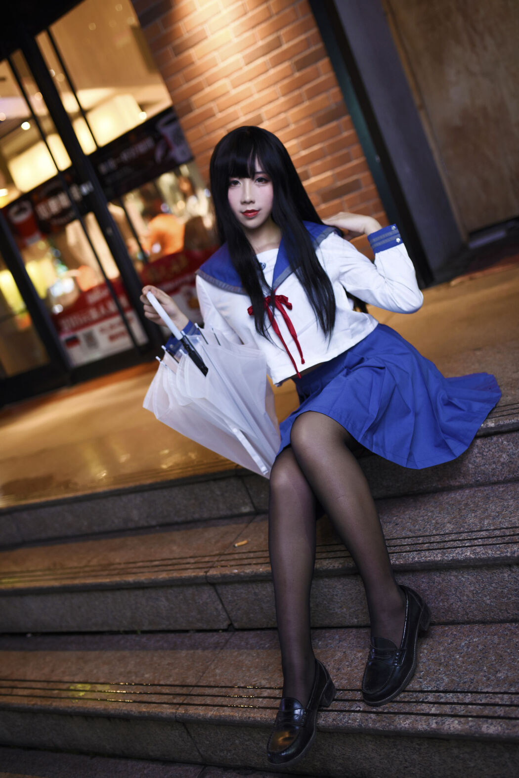 [网红Coser] Jiuqu Jean "JK Uniform"