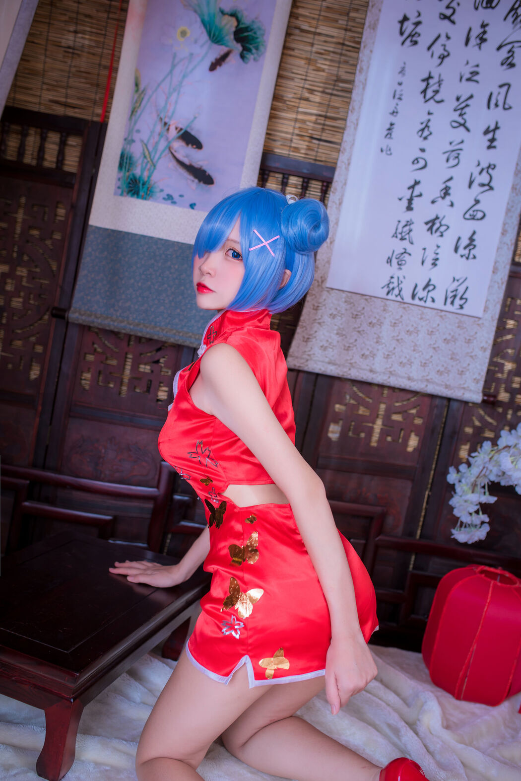Popular Coser Erzo Nisa "Rem Cheongsam"