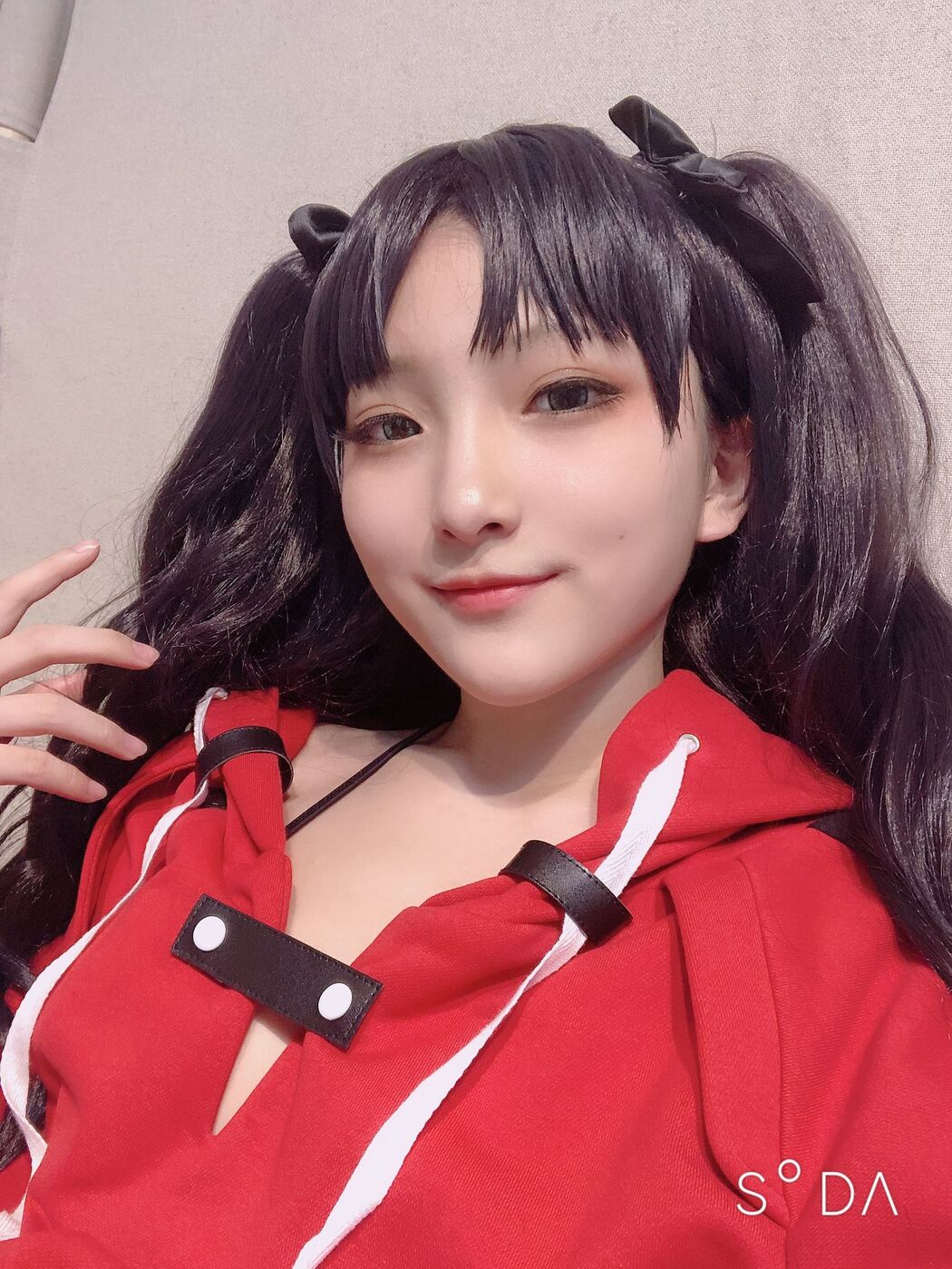 COSER Xiaoding "Bicycle Girl Vinyl Sexy Net Shirt" [Fantasy Factory]