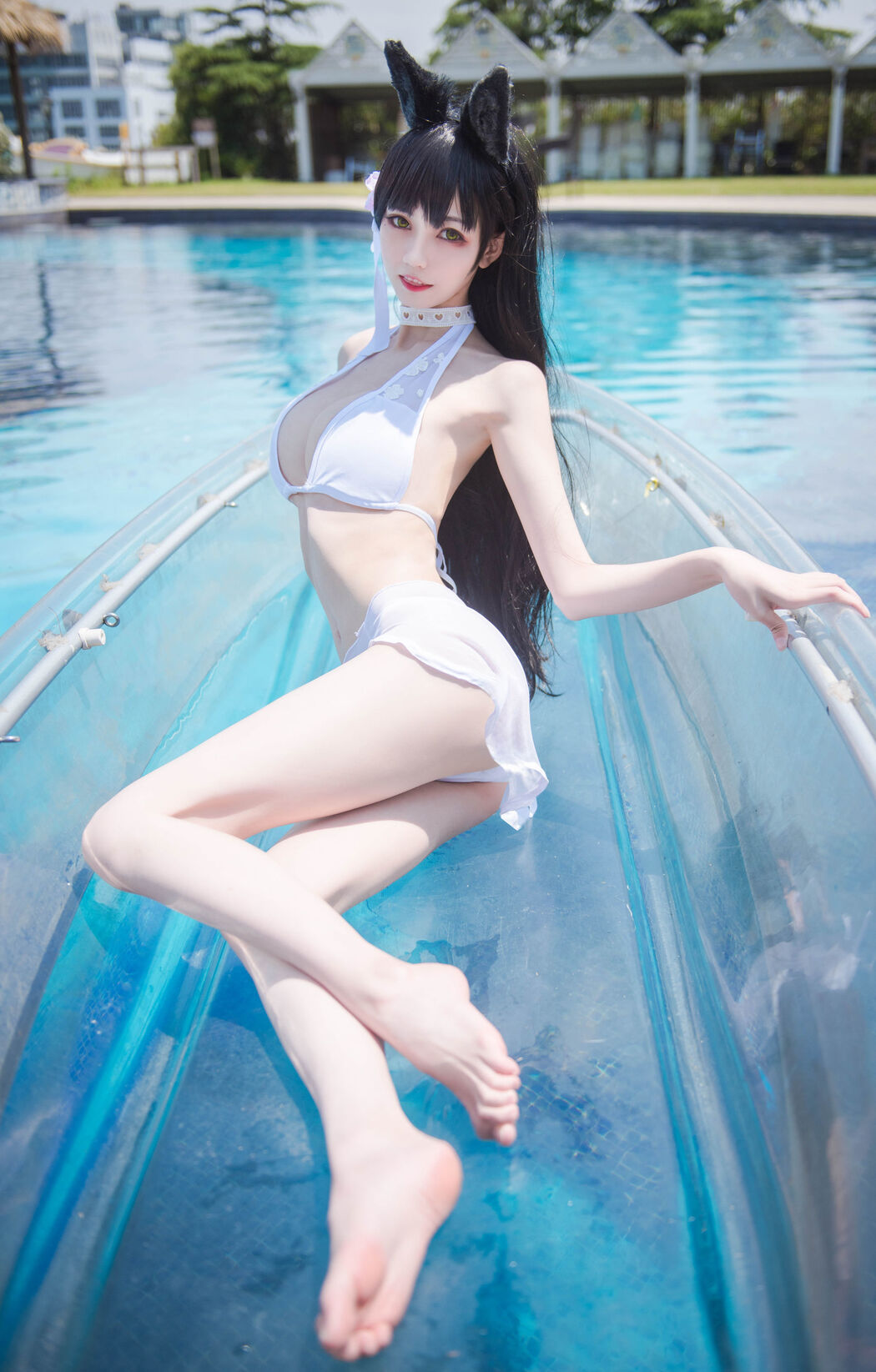 COSER your negative Qing "Atago Swimsuit" [COSPLAY benefits]