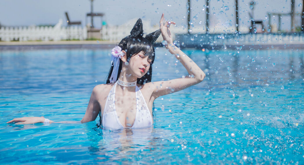 COSER your negative Qing "Atago Swimsuit" [COSPLAY benefits]