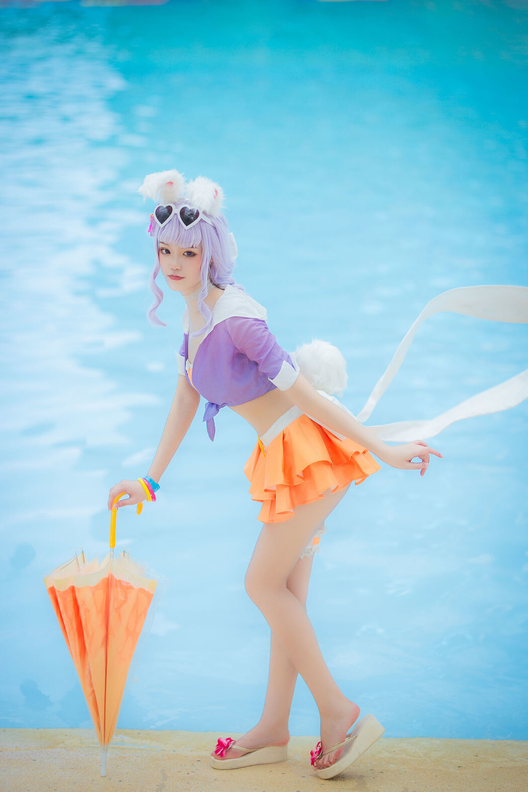 Coser Qi Guer MIKI "King of Glory, Gongsun Li Tangerine Summer"