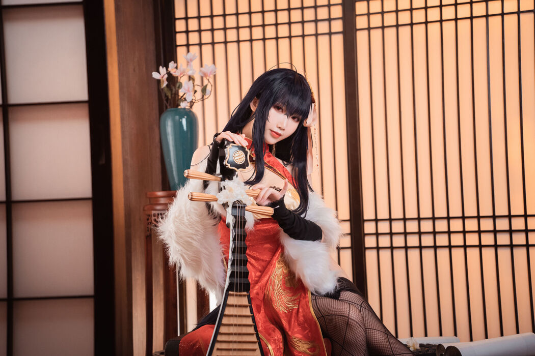 [COS Welfare] Cute and Popular Coser Noodle Fairy - Dafeng Cheongsam