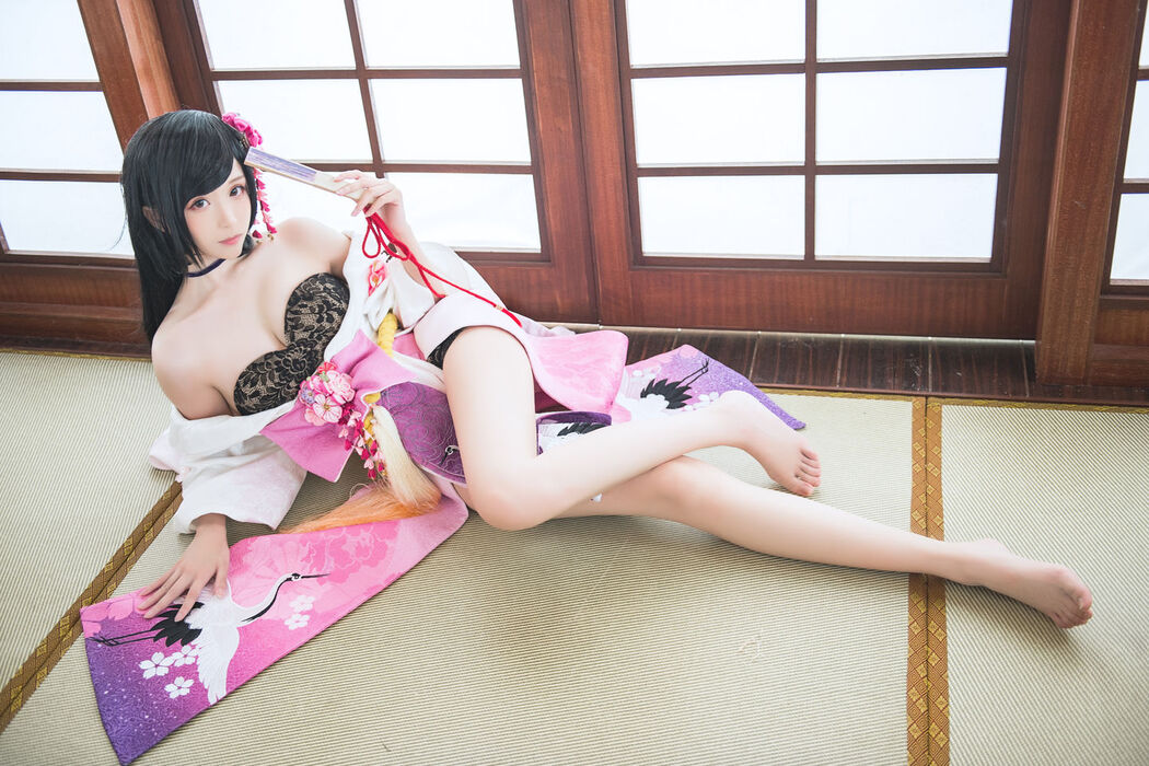 [COS Welfare] Long Legs Coser Qingqingzi Js - Town Magic Song Ye Ying + Tamamo Front