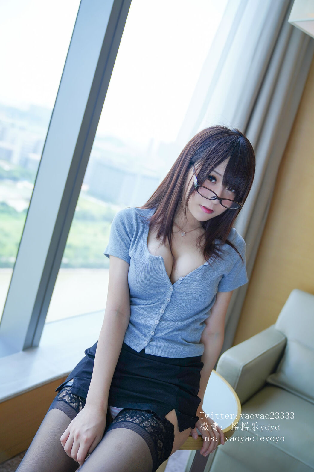 COSER 摇 乐 yoyo 《Uniform 姐》 [COSPLAY Welfare]