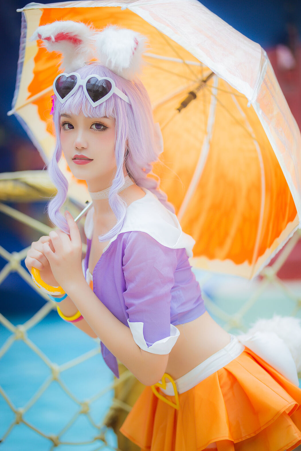 Coser Qi Guer MIKI "King of Glory, Gongsun Li Tangerine Summer"