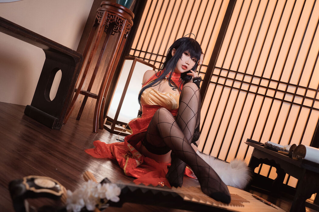 [COS Welfare] Cute and Popular Coser Noodle Fairy - Dafeng Cheongsam