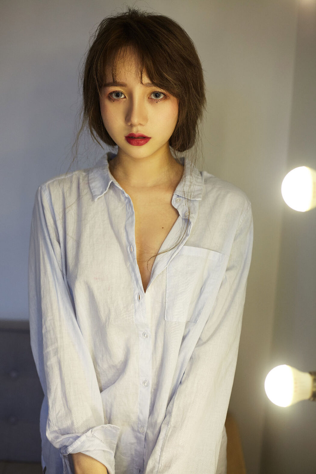 COSER Lolita "Gray Shirt" [COSPLAY Beauty]