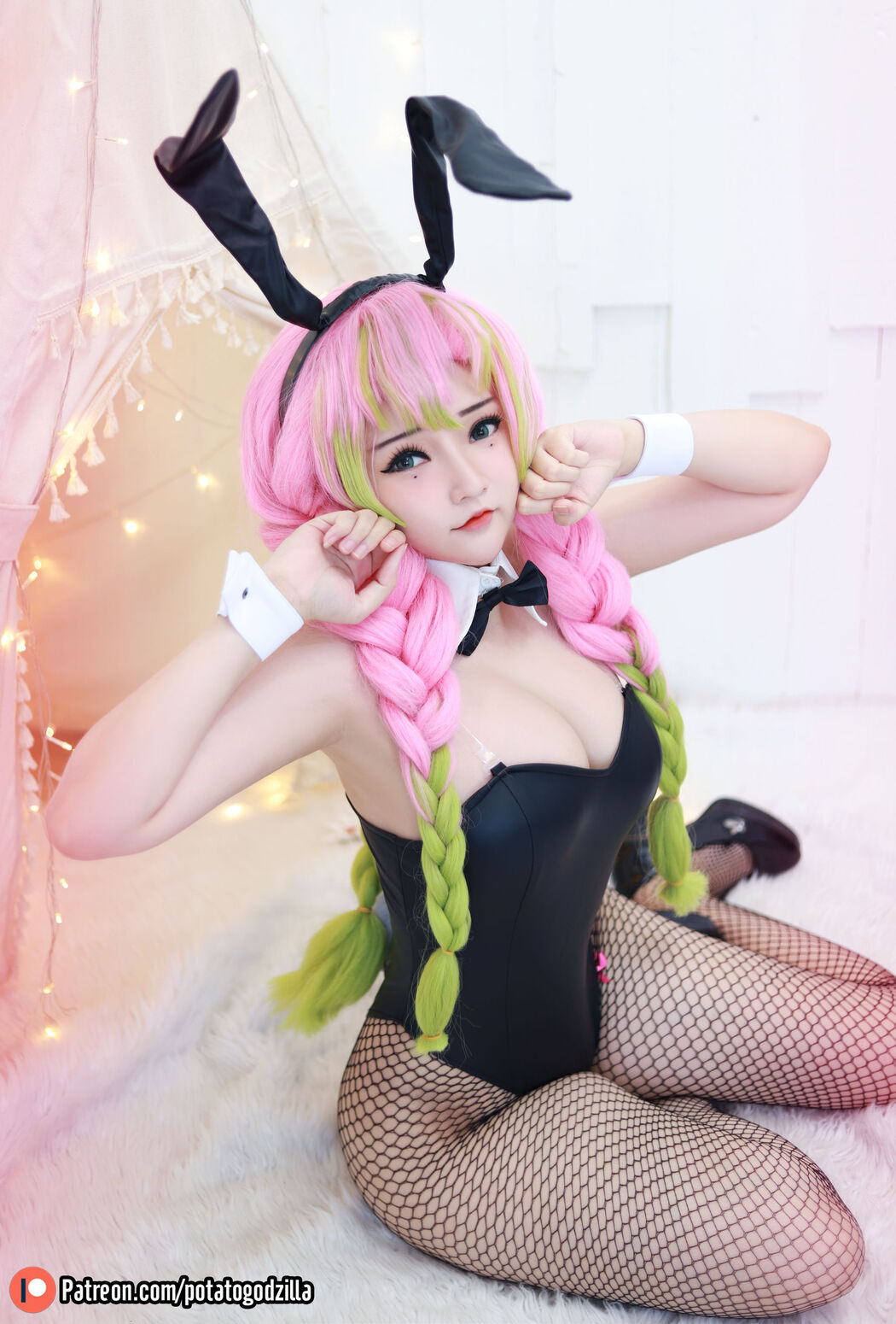 [COS Welfare] Miss Coser Potato Godzilla - Mitsuri Kanroji
