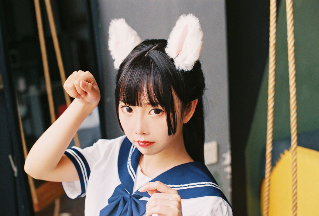 [COS Welfare] Cute and popular Coser Noodle Fairy - Sailor Suit Dead Pool Water