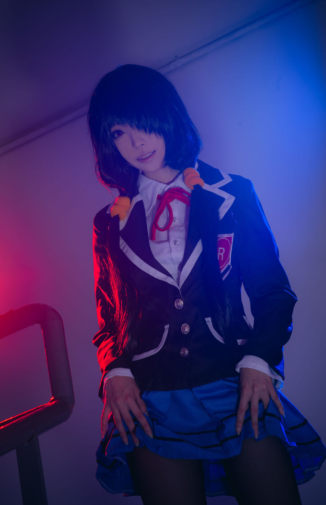 [COS Welfare] Long Legs Coser Qingqingzi Js - Crazy Three School Uniforms