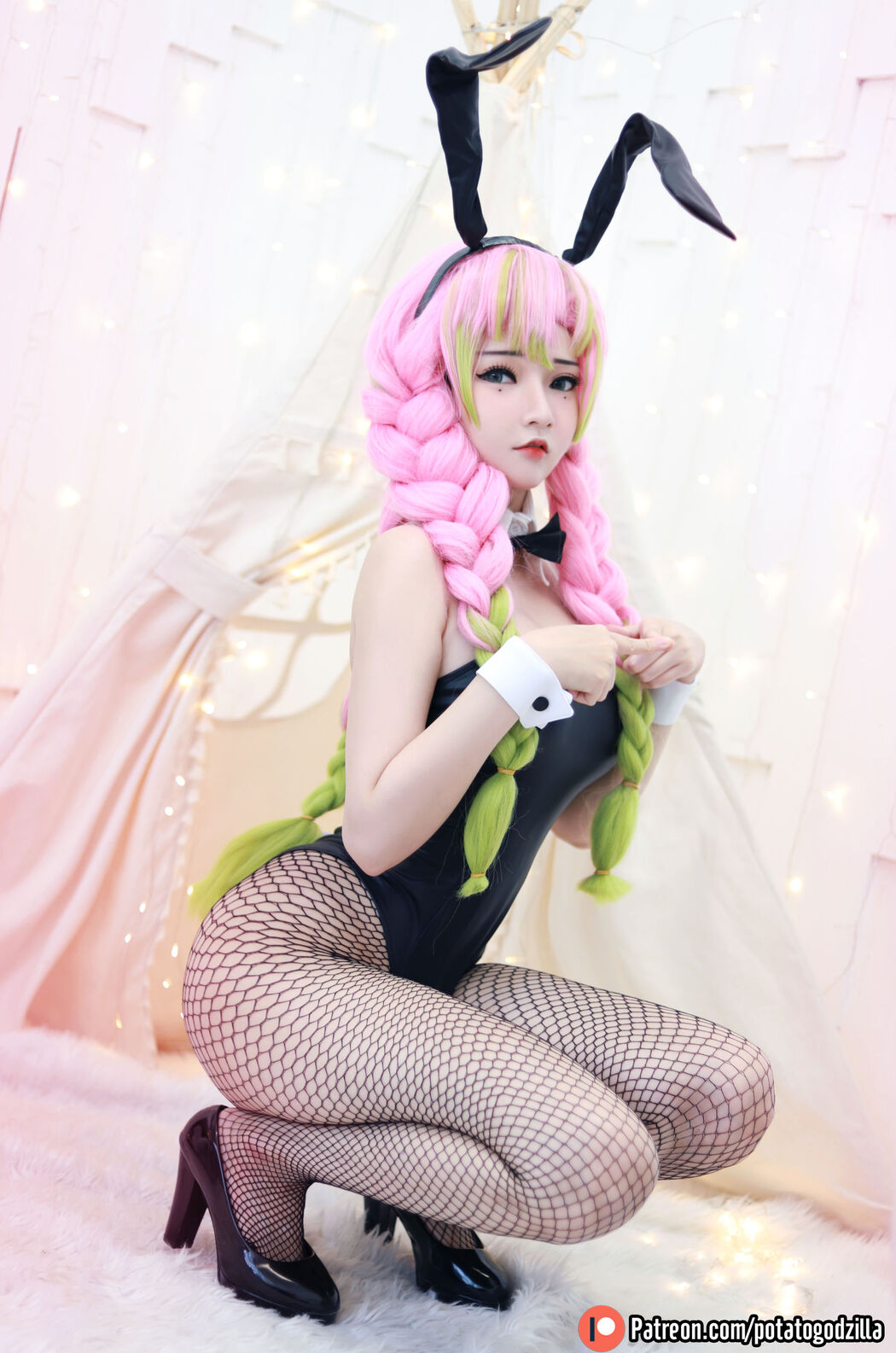 [COS Welfare] Miss Coser Potato Godzilla - Mitsuri Kanroji
