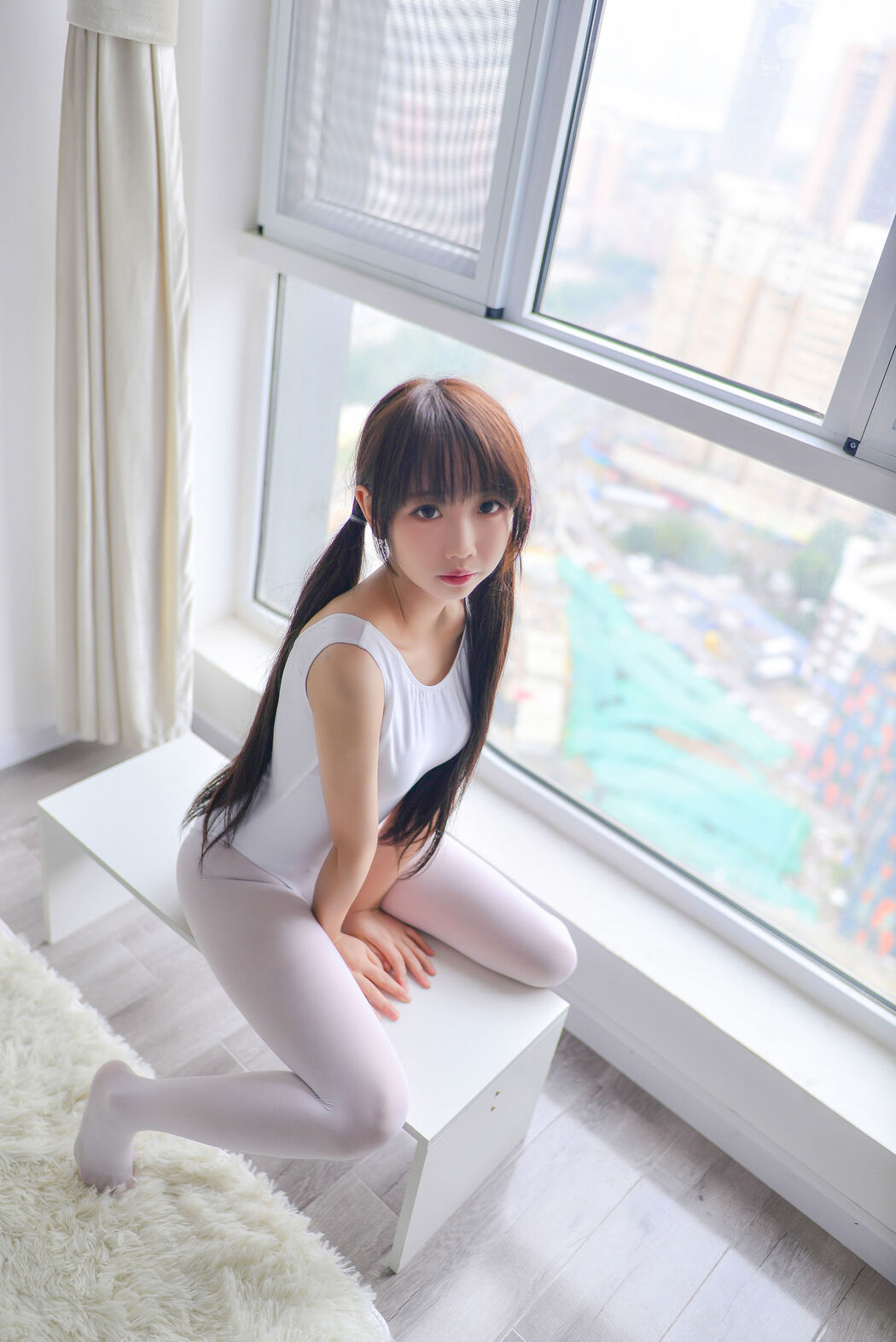 COSER Yuki Ryu SAMA "Pigtail Gym Clothes" [Welfare COSPLAY]