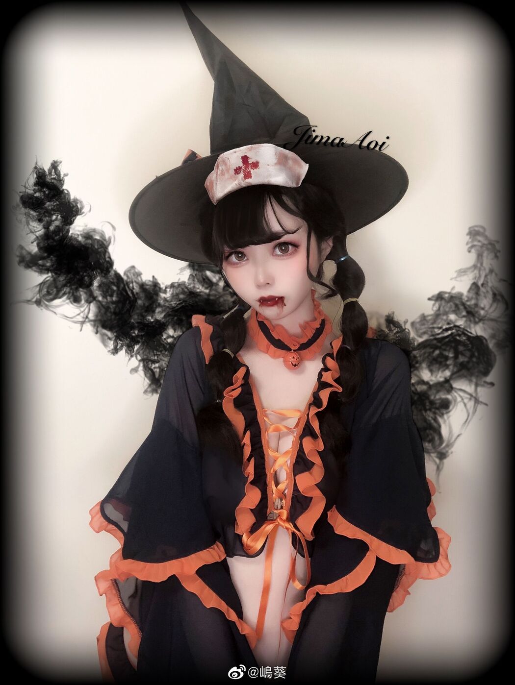 Weibo Coser Shima Aoi "Halloween Little Devil"