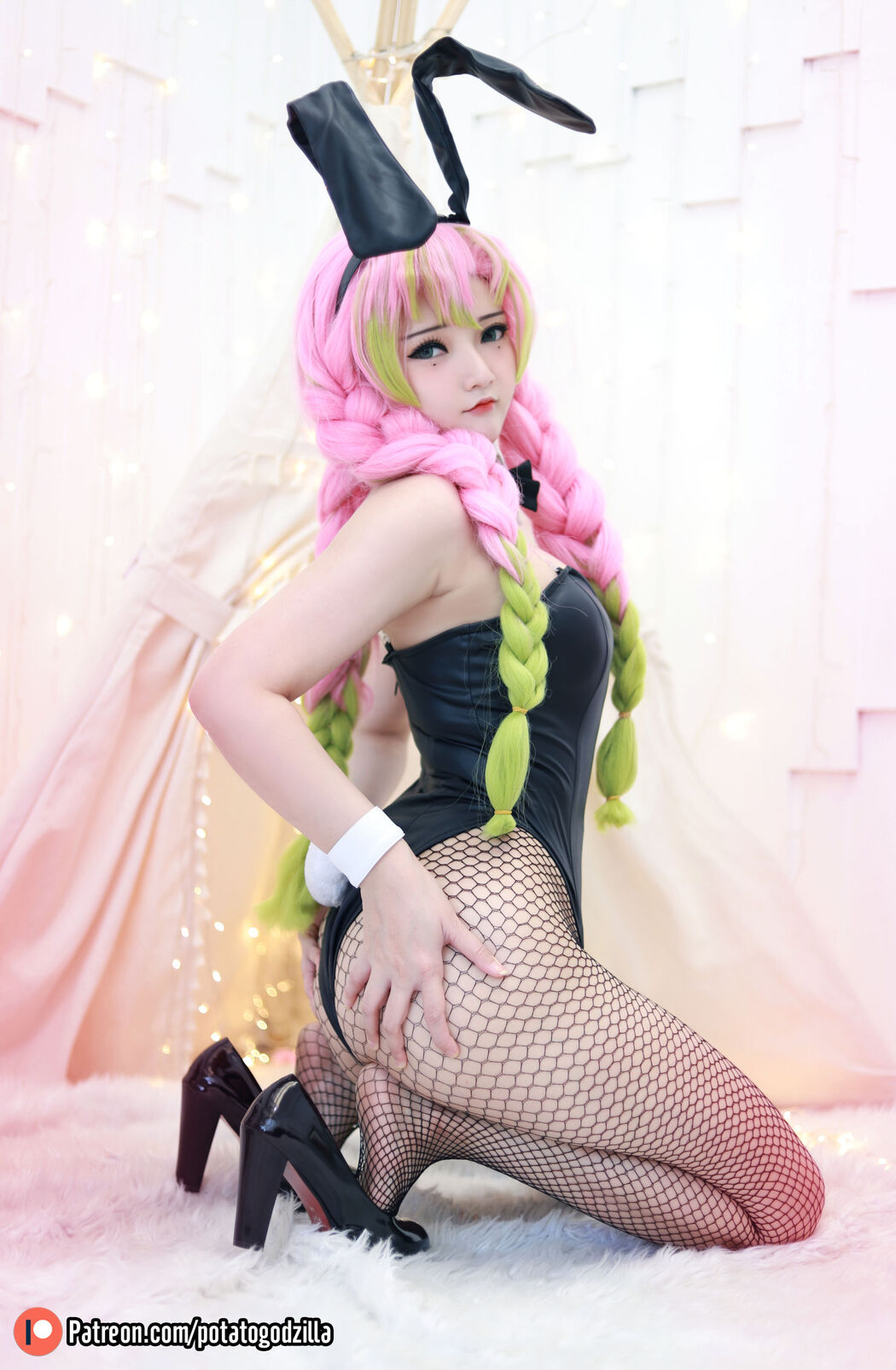 [COS Welfare] Miss Coser Potato Godzilla - Mitsuri Kanroji