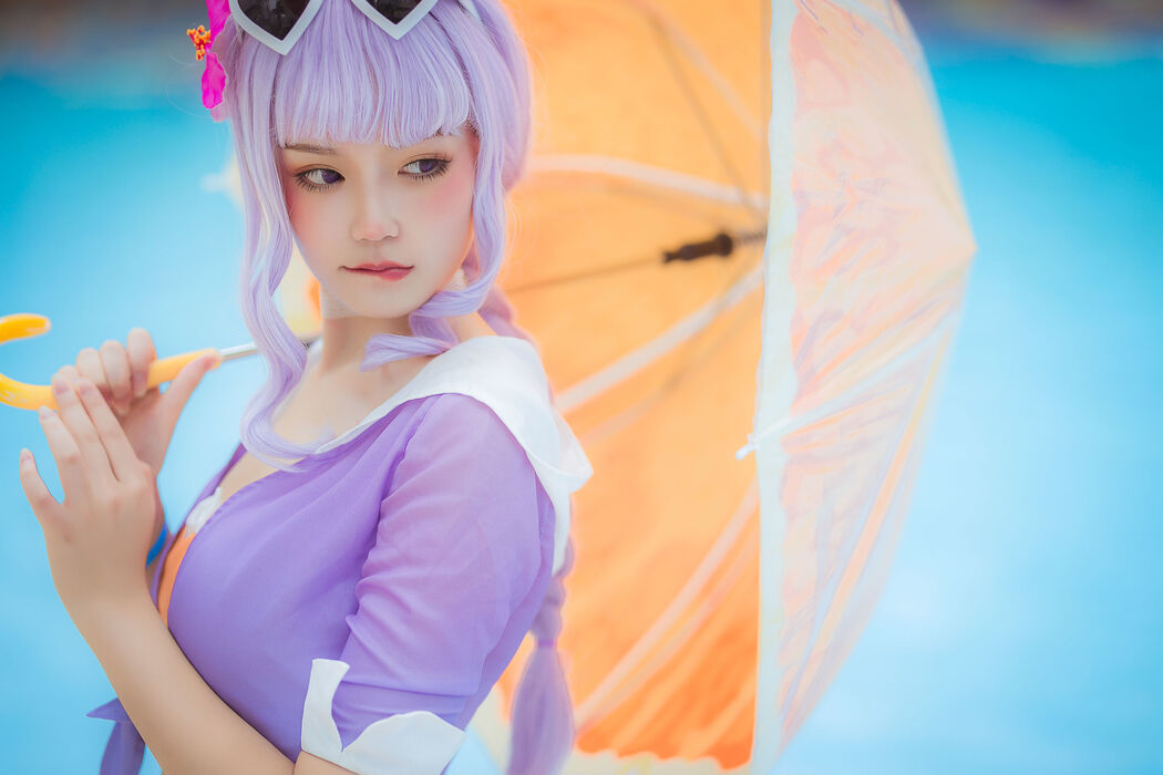 Coser Qi Guer MIKI "King of Glory, Gongsun Li Tangerine Summer"