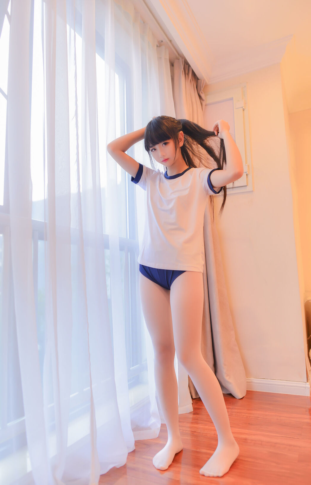 COSER Xueqi SAMA "Gym Suit" [Welfare COSPLAY] Cover Photo