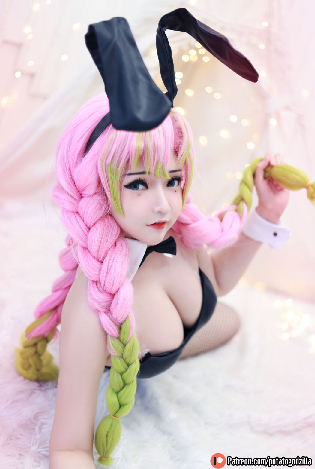 [COS Welfare] Miss Coser Potato Godzilla - Mitsuri Kanroji