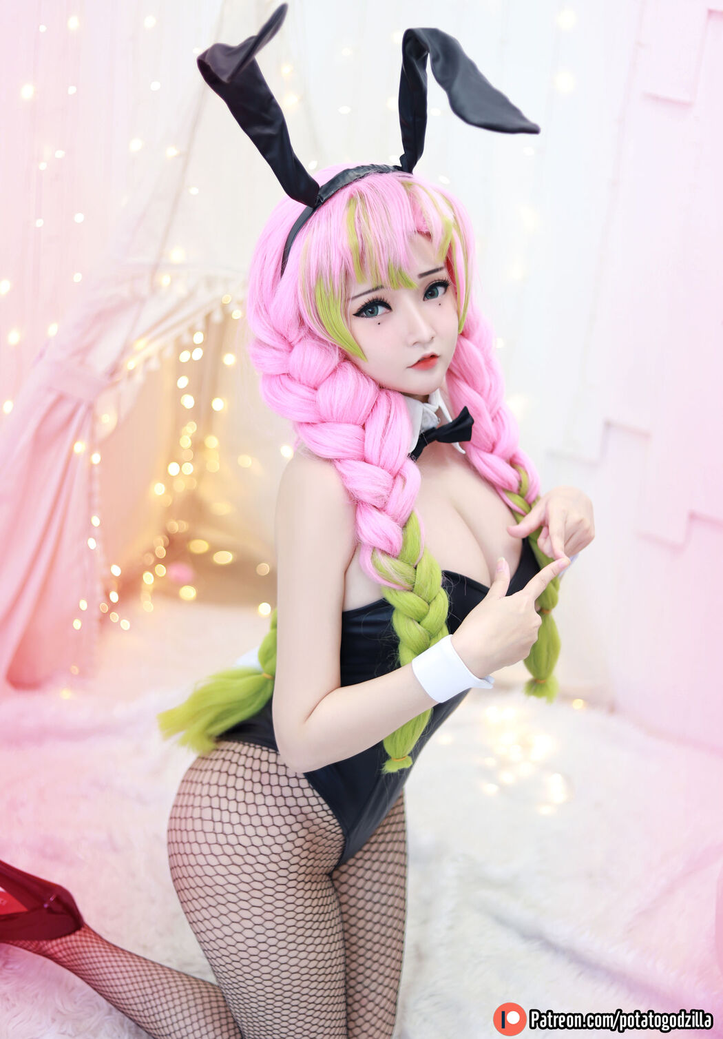 [COS Welfare] Miss Coser Potato Godzilla - Mitsuri Kanroji
