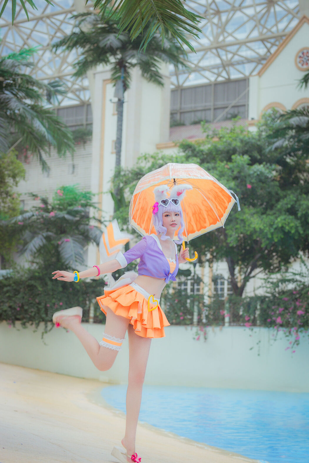 Coser Qi Guer MIKI "King of Glory, Gongsun Li Tangerine Summer"