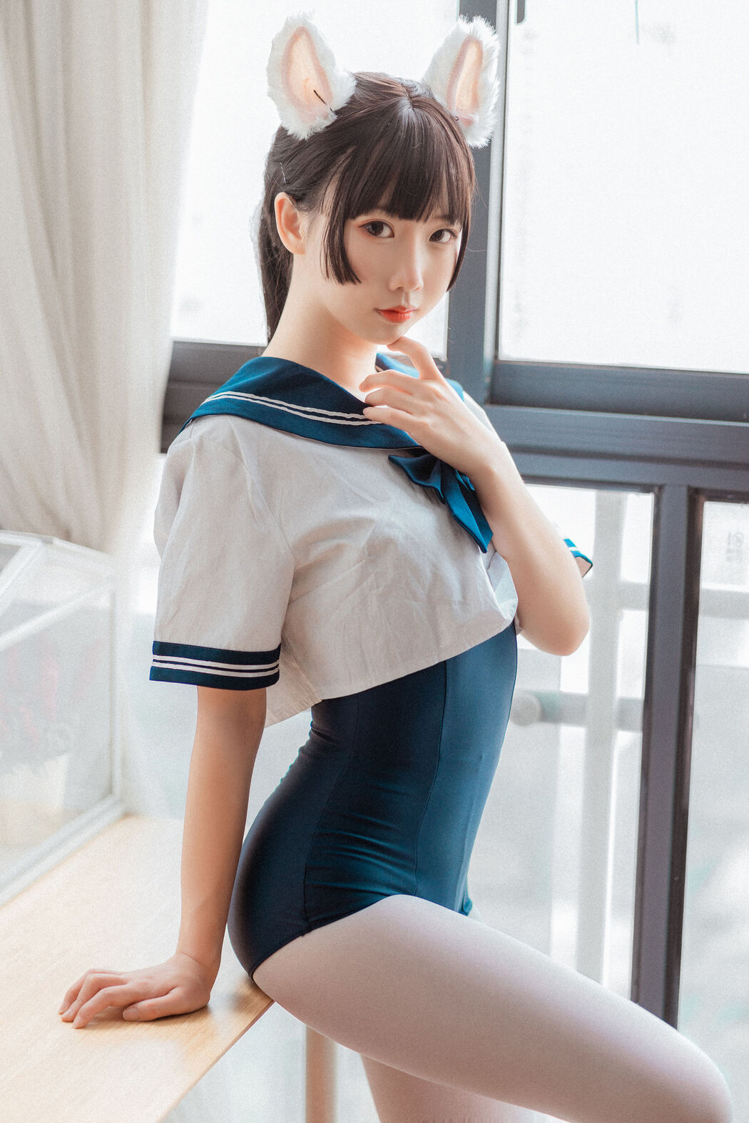 [COS Welfare] Cute and popular Coser Noodle Fairy - Sailor Suit Dead Pool Water