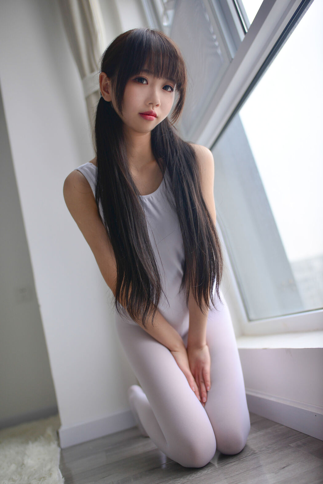 COSER Yuki Ryu SAMA "Pigtail Gym Clothes" [Welfare COSPLAY]