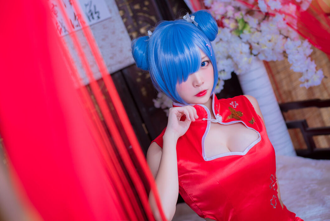 Popular Coser Erzo Nisa "Rem Cheongsam"