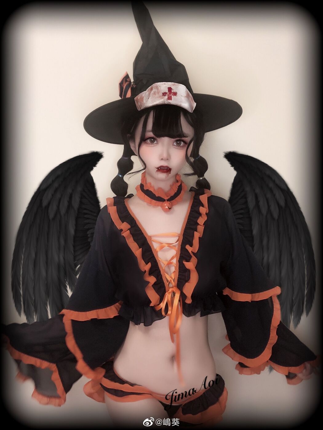 Weibo Coser Shima Aoi "Halloween Little Devil"