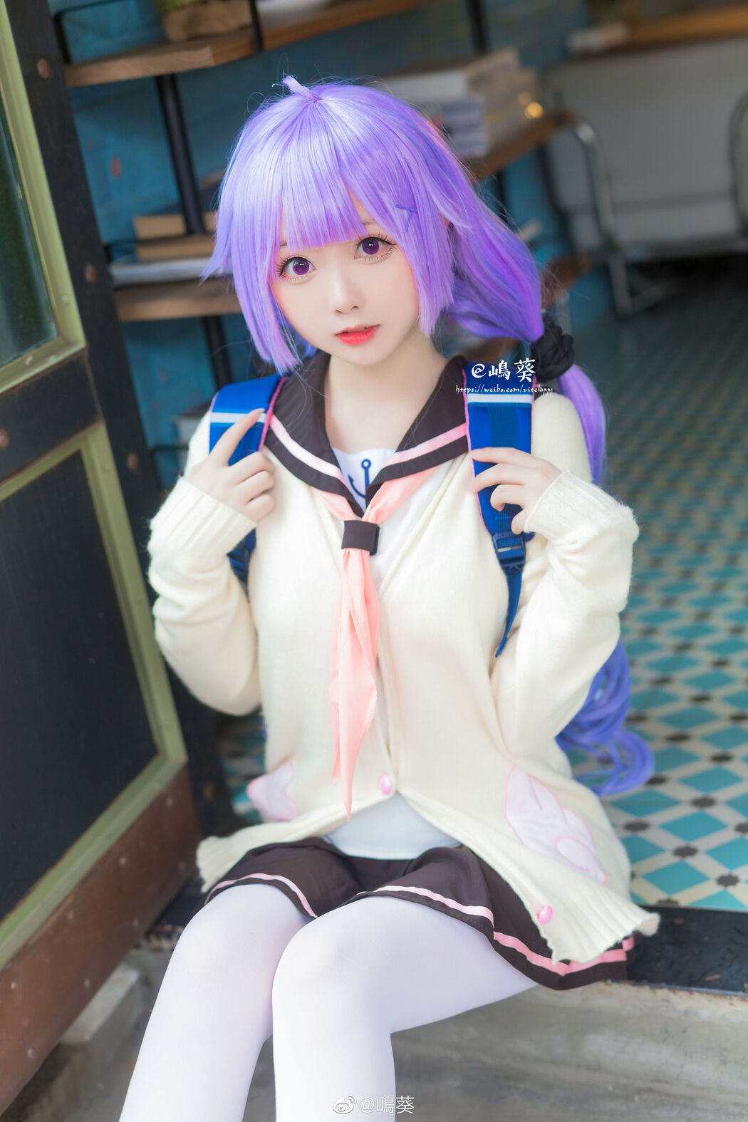 Coser Shima Aoi "Blue Sea Route Unicorn Dating Day" Cover Photo