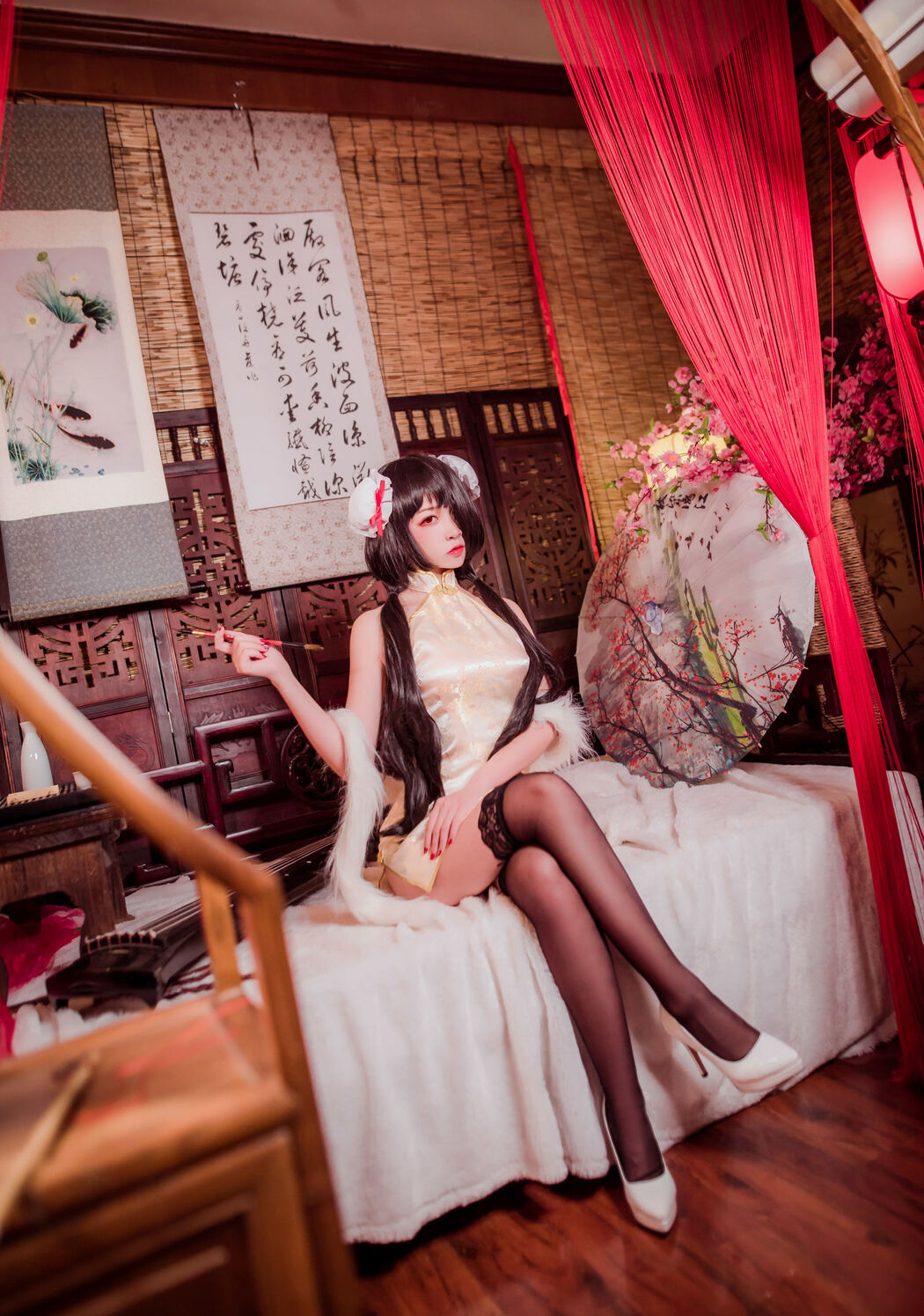 Coser Erzo Nisa "Mad Three Cheongsam"
