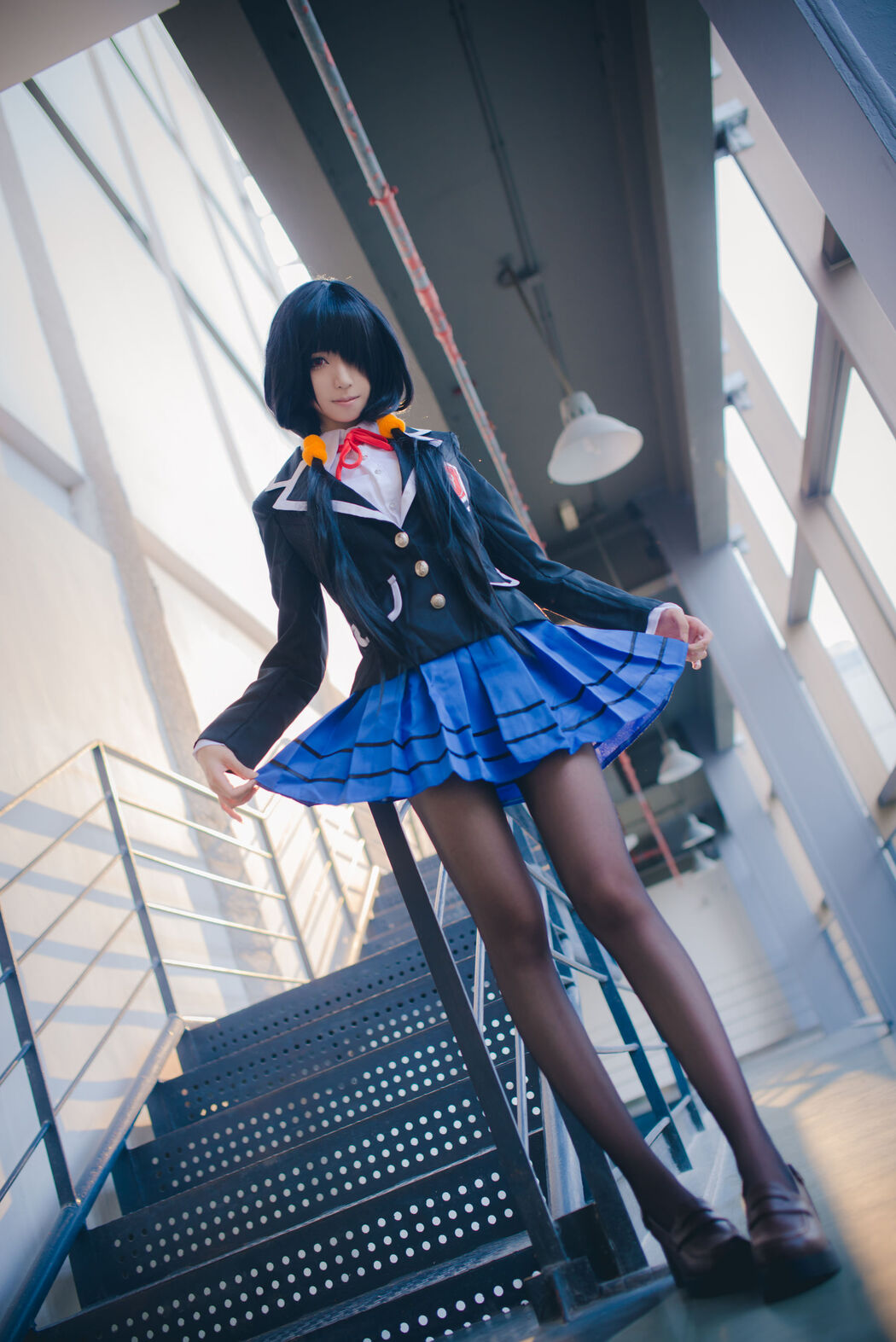 [COS Welfare] Long Legs Coser Qingqingzi Js - Crazy Three School Uniforms