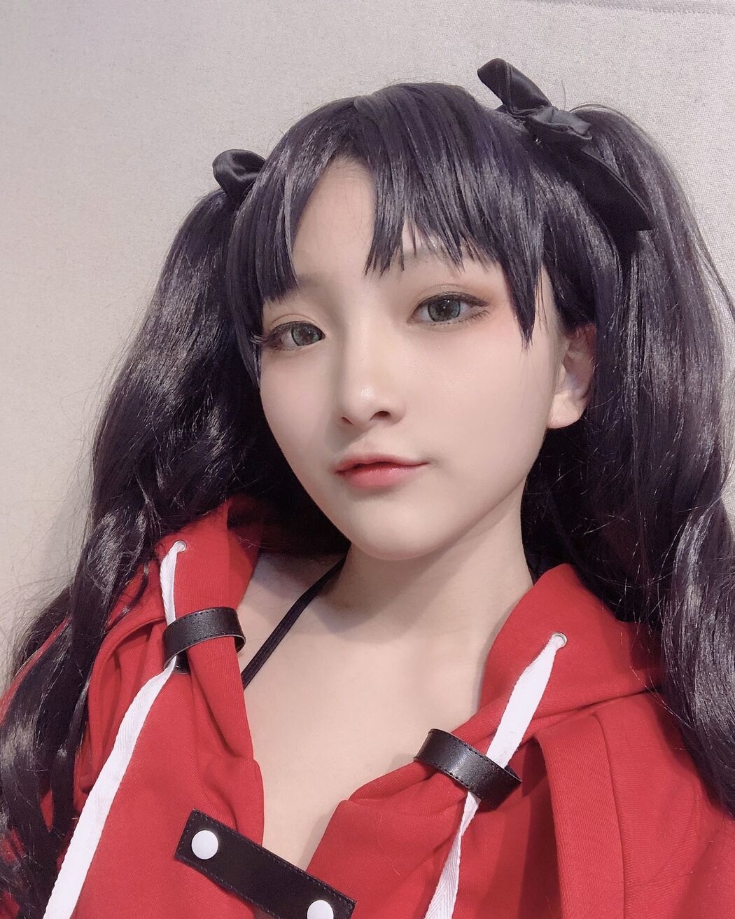 COSER Xiaoding "Bicycle Girl Vinyl Sexy Net Shirt" [Fantasy Factory]