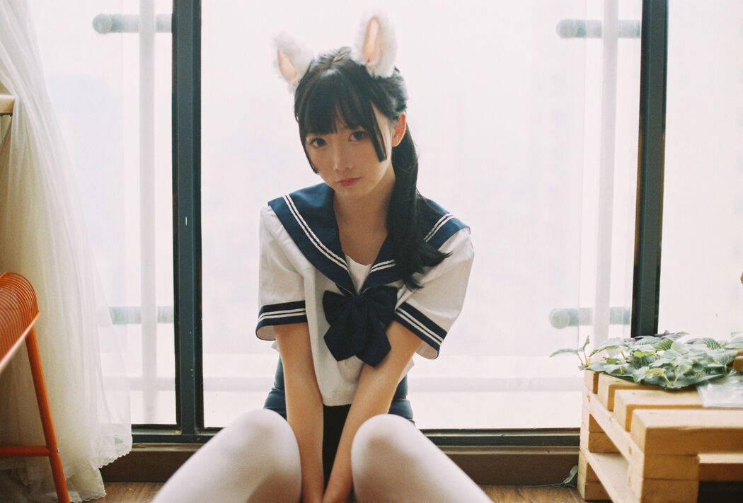[COS Welfare] Cute and popular Coser Noodle Fairy - Sailor Suit Dead Pool Water